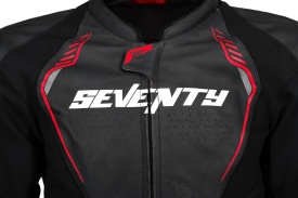 Geaca (jacheta) motociclete barbati Racing Seventy all season/iarna model SD-JL24 Spoiler culoare: negru/rosu - Img 3