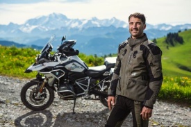 Geaca (jacheta) motociclete barbati Touring/Adventure Ixon All season/vara model Odin MS culoare: khaki/negru - Img 5