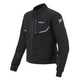Geaca (jacheta) motociclete barbati Touring/Adventure Seventy All season model SD-JT45 Expedition culoare: negru - concept modular (geaca laminata; waterproof si pe exterior)
