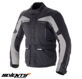 Geaca (jacheta) motociclete barbati Touring Seventy vara/iarna model SD-JT41 culoare: negru/gri - Img 1