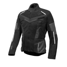 Geaca (jacheta) motociclete barbati Touring Seventy vara model SD-JT70 Atacama culoare: negru/gri/alb - Img 6