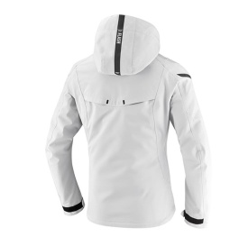 Geaca (jacheta) motociclete femei Touring/Adventure/Urban Ixon All season Burning LS culoare: gri deschis (light grey) (geaca laminata; waterproof si pe exterior) - Img 5