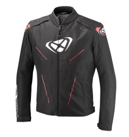 Geaca moto Roadster Ixon All season Prodigy MS : negru/alb/rosu - Img 5