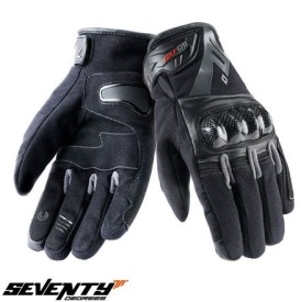 Manusi barbati Naked iarna Seventy model SD-N19 culoare: negru/gri – WinterTex - degete tactile (utilizare Smartphone)