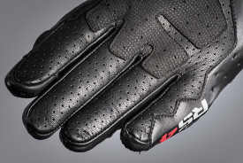 Manusi barbati Roadster vara piele/textil Ixon model RS4 AIR MS culoare: negru - degete tactile (carbon) - Img 4