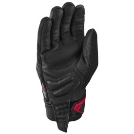Manusi barbati Roadster vara textil/piele Ixon model MIG 2 Air Flow MS culoare: negru/alb/rosu - degete tactile - Img 4