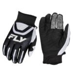 Manusi moto unisex cross-enduro Fly Racing model F-16 culoare: negru/alb - Img 5