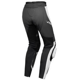 Pantaloni motociclete femei piele Racing Ixon vara model Vortex 3 LS culoare: negru/antracit/alb - Img 4