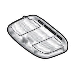 Placa de prindere SHAD D1B40PAR for SH39/SH40/SH44/SH45/SH46/SH47