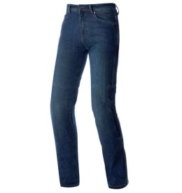 Blugi (jeans) moto femei Seventy model SD-PJ16 tip Slim fit culoare: albastru - Clasa AA - Img 5