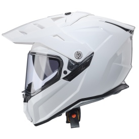 Casca adventure/off road Caberg model Tanami SV A1 alb lucios Pinlock ready - lentila Pinlock inclusa - Img 7