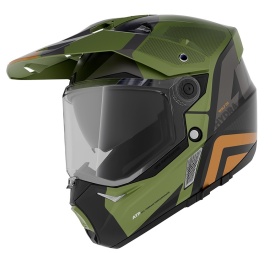 Casca adventure/touring/off road Axxis model Wolf DS Hydra B6 verde mat - tip viziera: MT-V-20 - Img 8