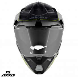 Casca adventure/touring/off road Axxis model Wolf DS Roadrunner B2 gri lucios – tip viziera: MT-V-20 - Img 2