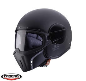 Casca Caberg model Ghost negru mat - fibra de sticla