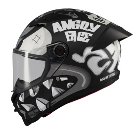 Casca integrala Axxis Fenix Angry Face B2 negru mat - tip viziera: MT-V-31B - DKS429 - Img 7