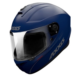 Casca integrala Axxis model Draken S A7 albastru mat - tip viziera: MT-V-18C - Img 2