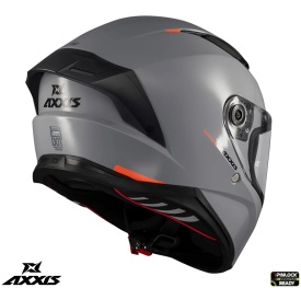 Casca integrala Axxis Panther SV A12 gri lucios (ochelari soare integrati) - tip viziera: MT-V-31 - DKS429 - Img 4
