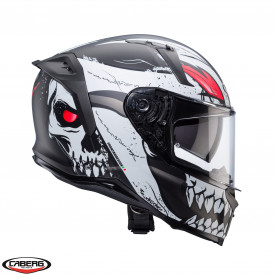 Casca integrala Caberg model Avalon X SV Punk K8 gri/alb/rosu mat Pinlock ready - Img 4