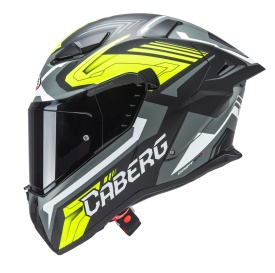 Casca integrala Caberg model Drift Evo II SV Jarama L6 negru/gri/galben fluor mat Pinlock ready - lentila Pinlock inclusa - Img 7