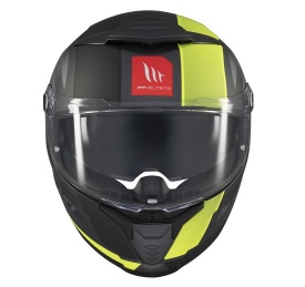 Casca integrala MT Thunder 4 SV Treads D3 galben fluor mat (ochelari soare integrati) - Img 6
