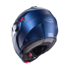 Casca modulabila (flip-up) Caberg model Duke Evo SV albastru mat Yama Pinlock ready - lentila Pinlock inclusa - Img 7