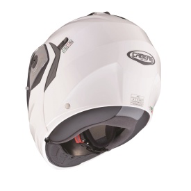 Casca modulabila (flip-up) Caberg model Duke X SV alb metalic lucios Pinlock ready - lentila Pinlock inclusa - Img 7