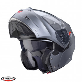 Casca modulabila (flip-up) Caberg model Duke X SV gun metal (titanium) mat Pinlock ready - lentila Pinlock inclusa - Img 2
