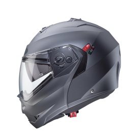 Casca modulabila (flip-up) Caberg model Duke X SV gun metal (titanium) mat Pinlock ready - lentila Pinlock inclusa - Img 6
