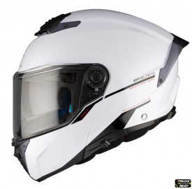 Casca modulabila MT Atom 2 SV A0 alb lucios (ochelari soare integrati) Pinlock Ready - tip viziera: MT-V-35 - Img 2