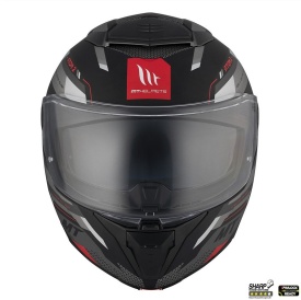 Casca modulabila MT Atom 2 SV Bast D5 negru/gri mat (ochelari soare integrati) Pinlock Ready - tip viziera: MT-V-35 - Img 6