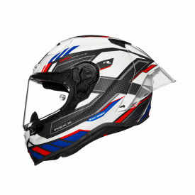 Casca moto NEXX X.R3R Precision Red/Blue (pinlock inclus)