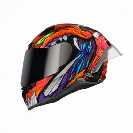 Casca moto NEXX X.R3R Zorga Red/Orange - Img 1