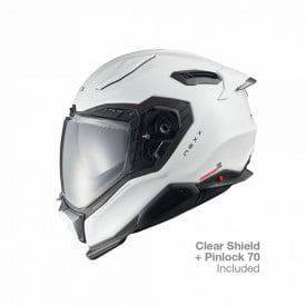 Casca moto NEXX X.WST3 Plain White Pearl (pinlock inclus) - Img 1