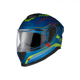Casca moto NEXX Y.100R Baron Sky Blue Neon - Img 3