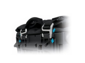 Complete set of SHAD TERRA TR40 adventure saddlebags and SHAD TERRA BLACK aluminium 55L topcase, including mounting kit SHAD CF Moto 800MT - Img 6