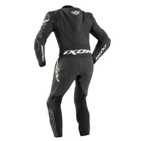Costum (combinezon) motociclete barbati piele Ixon vara model Jackal MS culoare: negru - Img 5