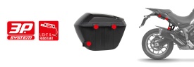 Cutii laterale cu capace colorate SHAD SH23 new titanium - Img 4