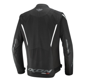 Geaca (jacheta) motociclete barbati Racing/Roadster Ixon vara model Striker 2 AIR WP MS culoare: negru/alb - Img 2