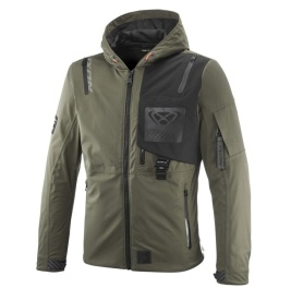 Geaca (jacheta) motociclete barbati Touring/Adventure/Urban Ixon Mid-Season model M-Quarter MS culoare: khaki/negru (geaca laminata; waterproof si pe exterior) - Img 6