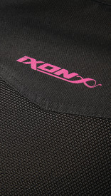 Geaca (jacheta) motociclete femei Racing/Roadster Ixon All season model Ilana LS culoare: negru/fuchsia (roz) - Img 4
