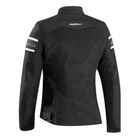 Geaca (jacheta) motociclete femei Racing/Roadster Ixon All season model Ilana LS culoare: negru/alb - Img 5