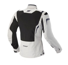 Geaca (jacheta) motociclete femei Touring Seventy vara model SD-JT46 culoare: alb ice/negru - Img 3