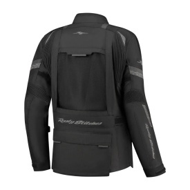 Geaca moto touring Rusty Stitches Cliff Black - Img 2