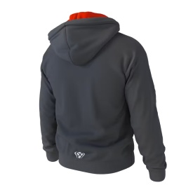 Hanorac (hoodie) barbati Ixon model SW1 Espa 24 MS culoare: antracit (gri) - Img 4