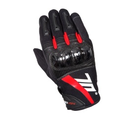 Manusi barbati Racing/Naked vara Seventy model SD-N14 negru/rosu - degete tactile - Img 4