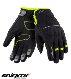 Manusi barbati Touring iarna Seventy model SD-C43 negru/galben – WinterTex - Img 1