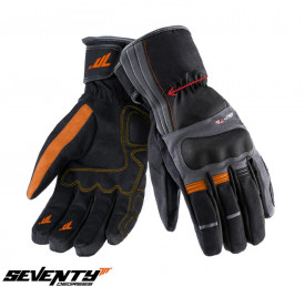 Manusi barbati Touring iarna Seventy model SD-T5 negru/gri/portocaliu – WinterTex
