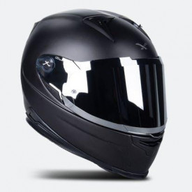NEXX X.R2 Plain Black Silver Edition (viziera silver cadou + pinlock inclus) - Img 2