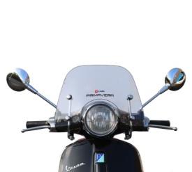Parbriz mic transparent Vespa Primavera (13-) 2T AC 50cc - Primavera (13-) 4T AC 50cc - Primavera (13-) 4T AC 125-150cc