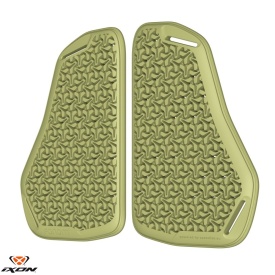 Set protectii piept omologate Ixon model FANOM CHEST B2 (Level 2) – culoare: khaki (Unisex) - Img 2